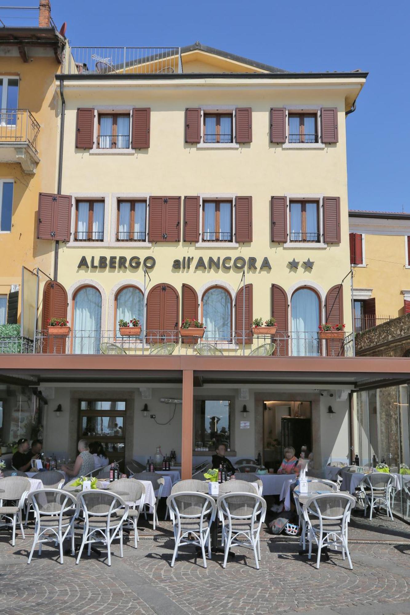 Albergo All'Ancora Garda  Eksteriør bilde